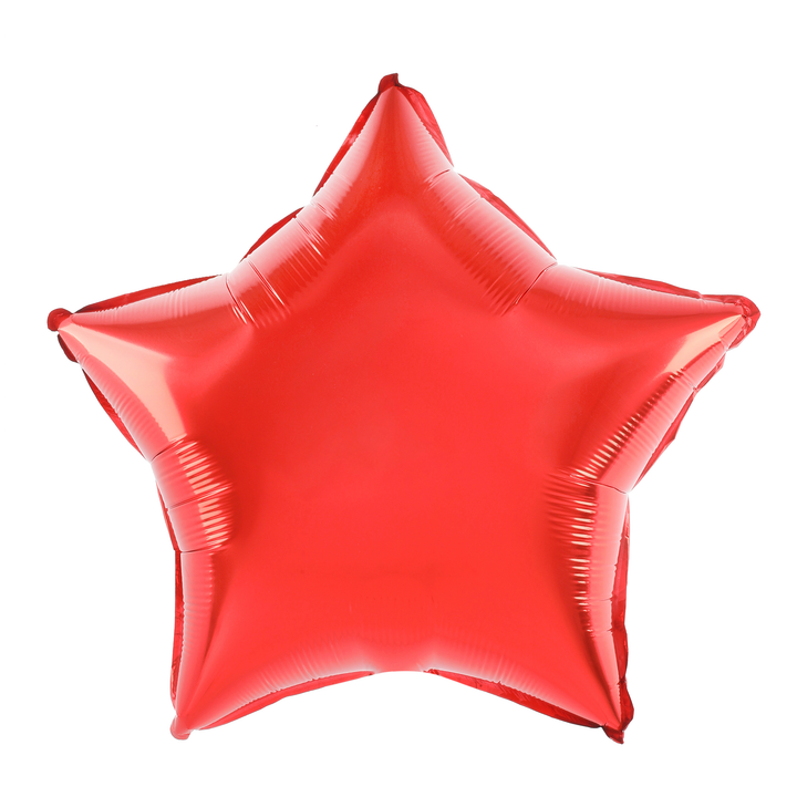 Folioilmapallo Star punainen 18 tuumaa