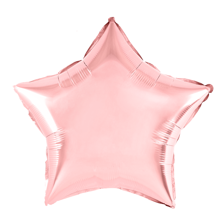 Balon foliowy Gwiazda rose gold 18cali