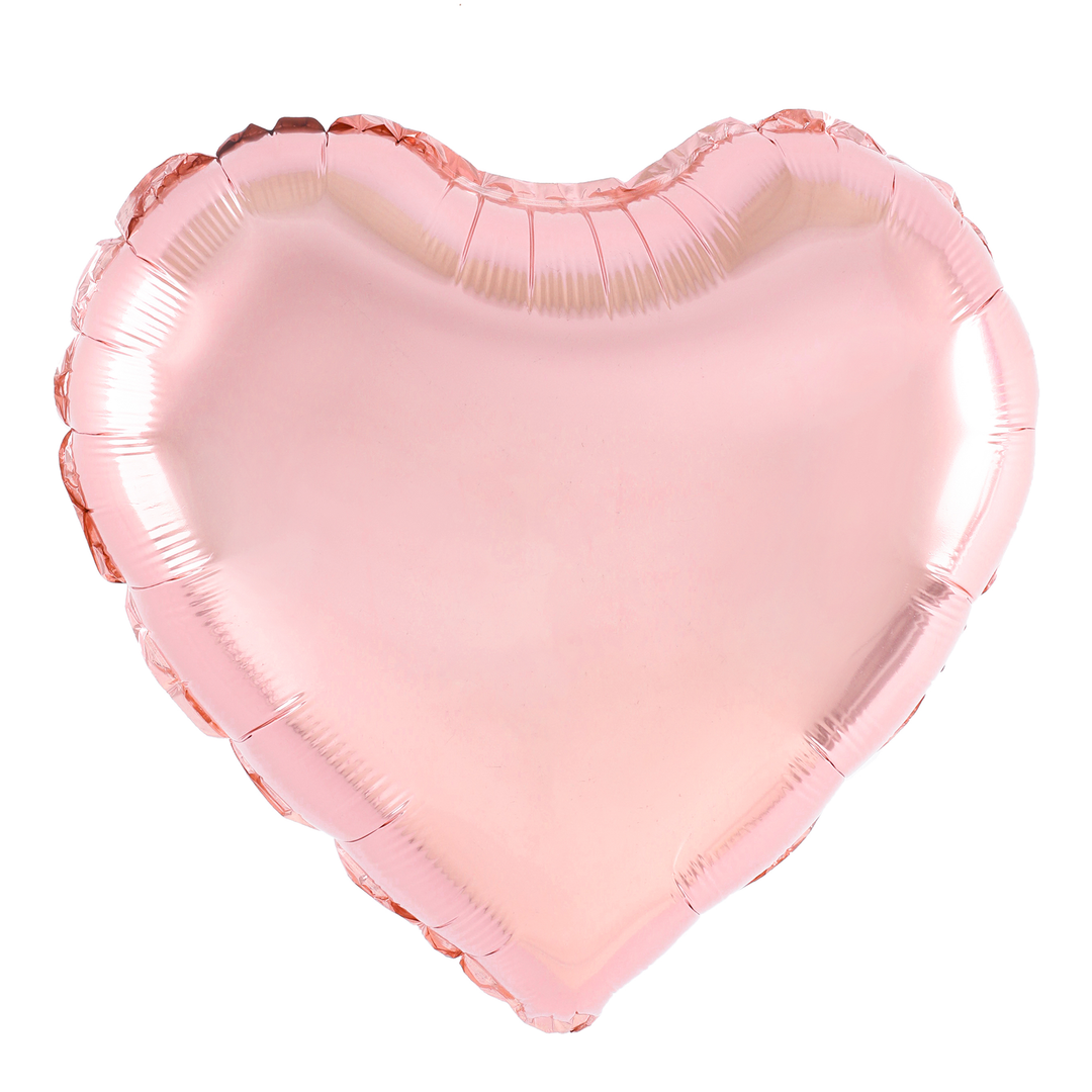 Folioilmapallo Heart rose gold 32 tuumaa