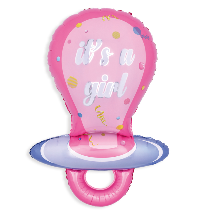 Balon foliowy Smoczek It's a girl 58x97cm