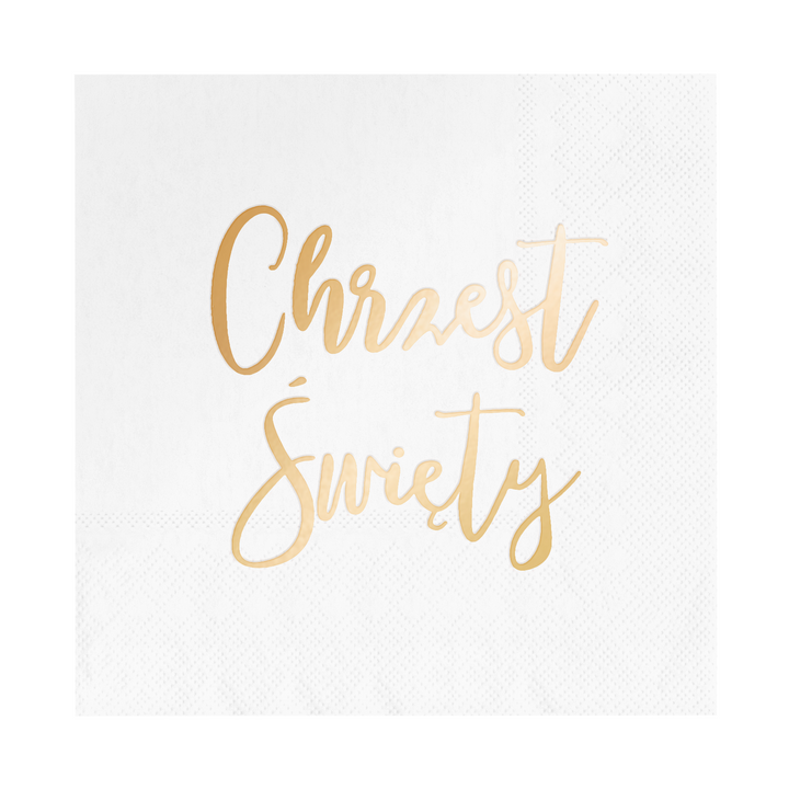 White christening napkins 10pc