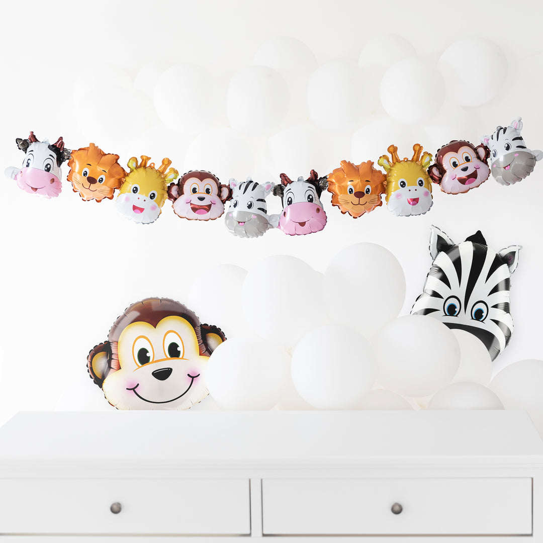 Girlanda balonowa Zwierzątka 206x34cm