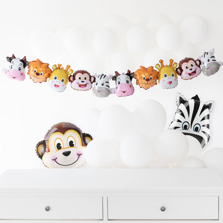 Girlanda balonowa Zwierzątka 206x34cm