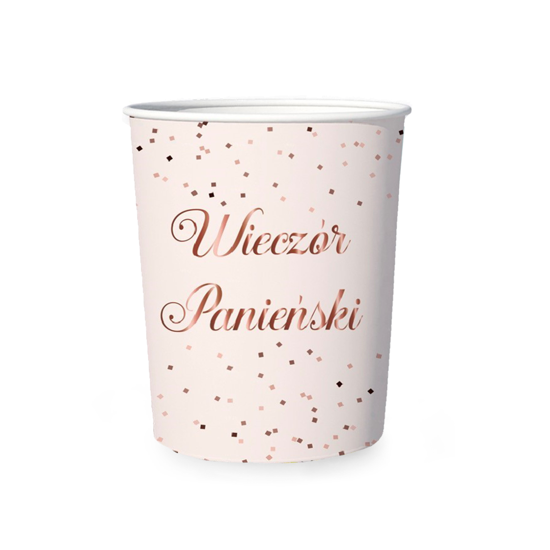 Kubek z napisem Wieczór Panieński