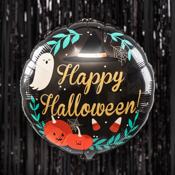 Balon foliowy Happy Halloween kompozycja