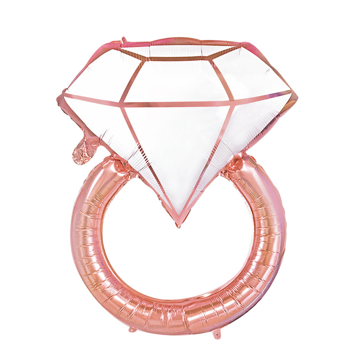 Balony foliowy Pierścionek rose gold 67x80cm