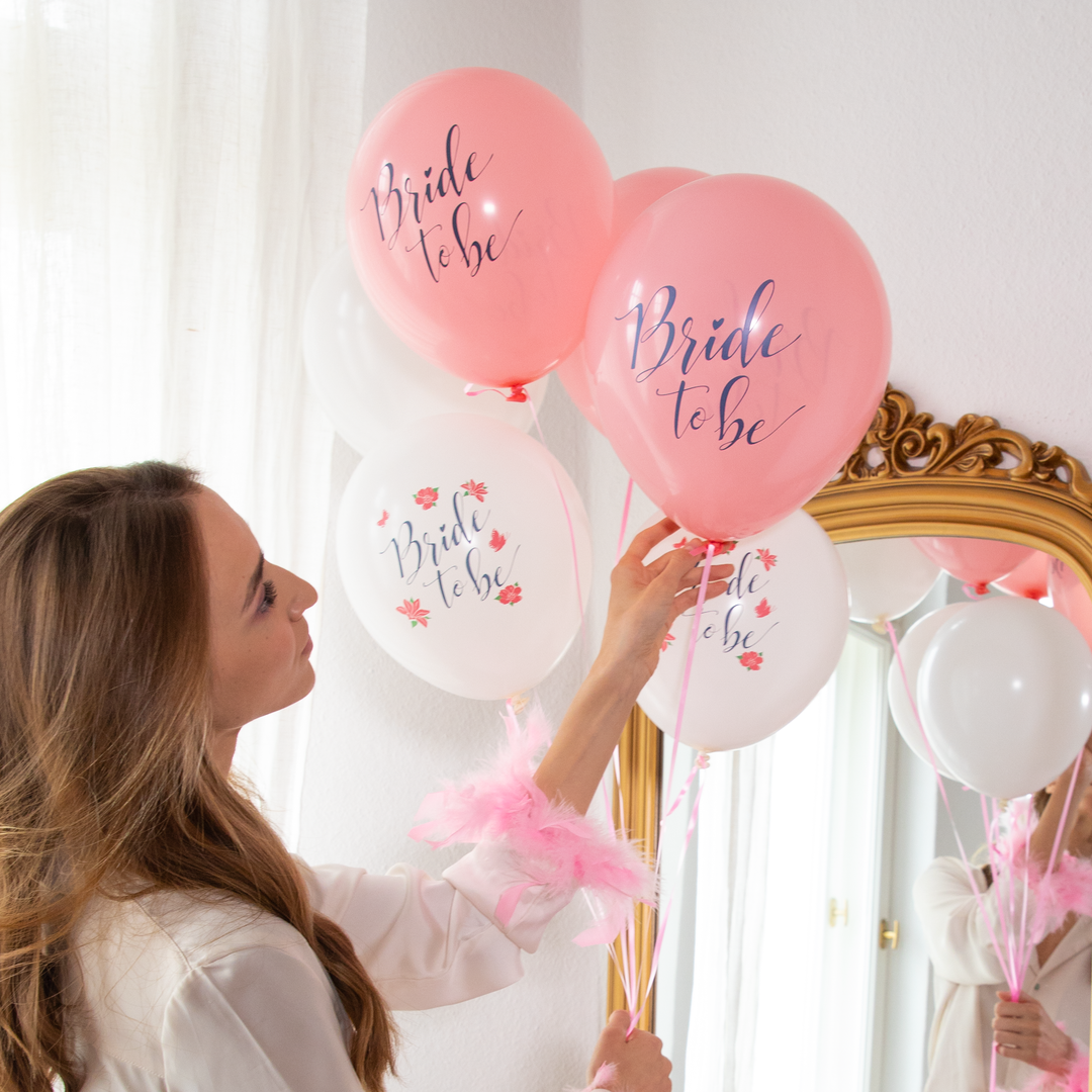 Bride to be биоразградими балони 12 инча 6 бр. комплект