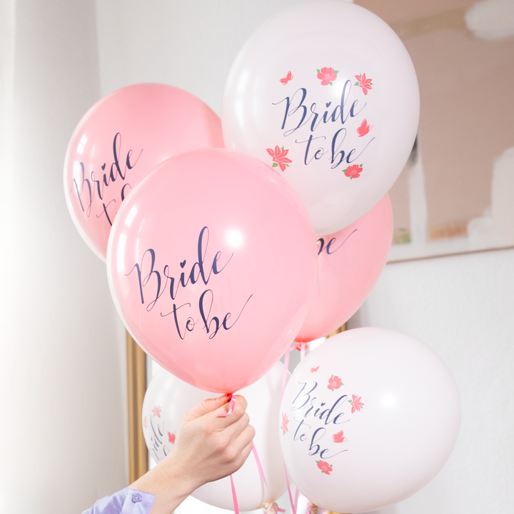 Bride to be биоразградими балони 12 инча 6 бр. комплект