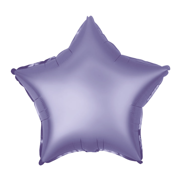 Balon foliowy Gwiazda matowy fioletowy 18cali