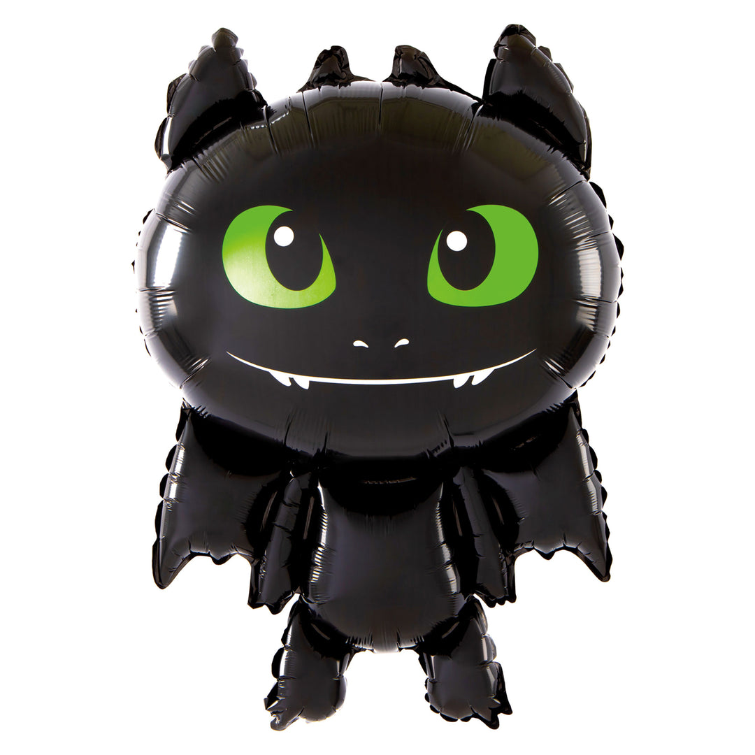 Balon foliowy Smok Halloween czarny