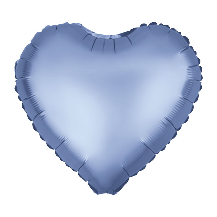 Balon foliowy Serce matowy granatowy 18cali