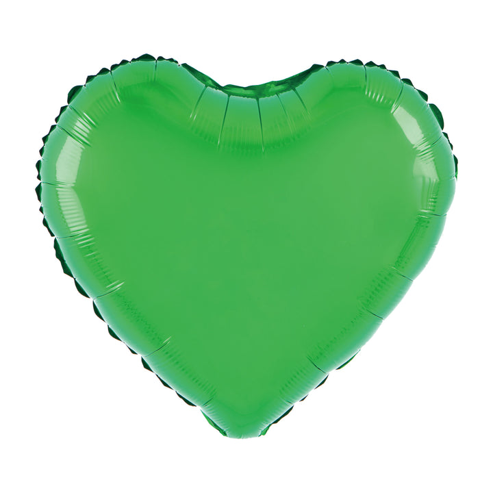 Balon foliowy Serce zielony 18cali