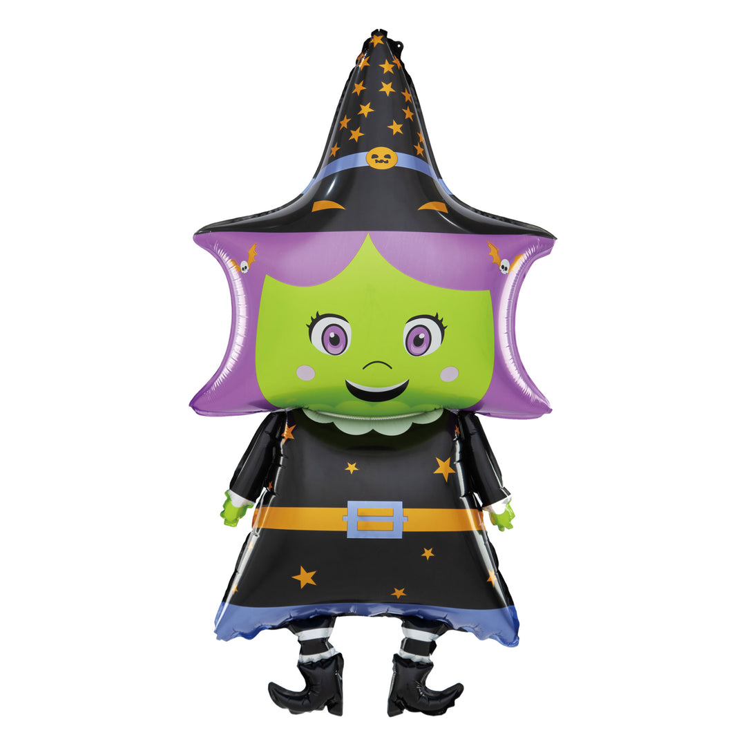 Balon foliowy Wiedźma Halloween