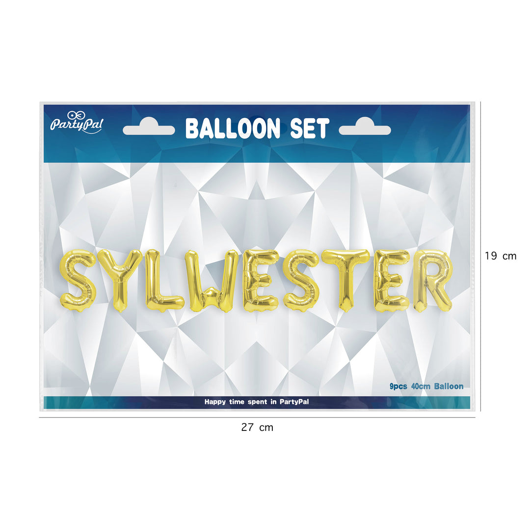 Balon foliowy napis SYLWESTER