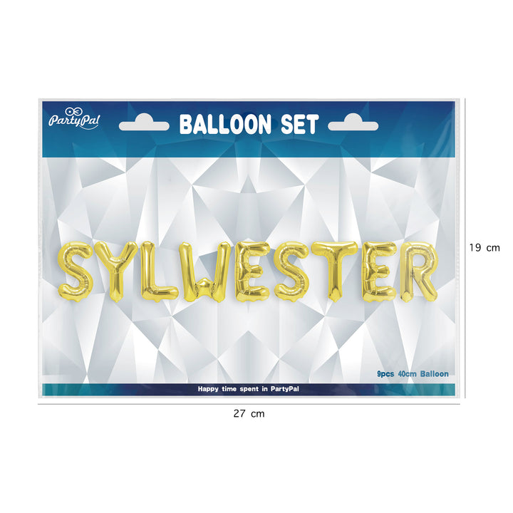 Balon foliowy napis SYLWESTER