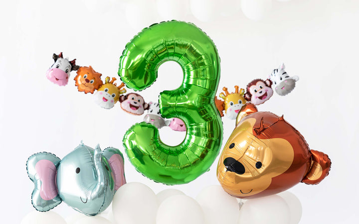 Balon foliowy 3D Małpa 59x58cm