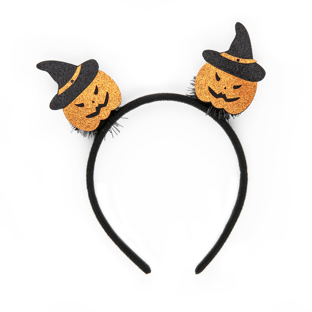 Opaska na głowę Halloween z dyniami