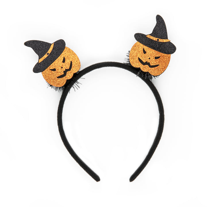 Opaska na głowę Halloween z dyniami