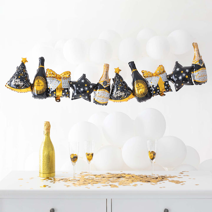 Girlanda balonowa Urodzinowa 206x34cm