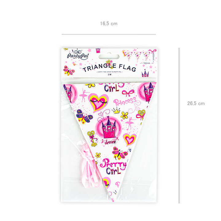 Flagi Pretty girl princess 3m