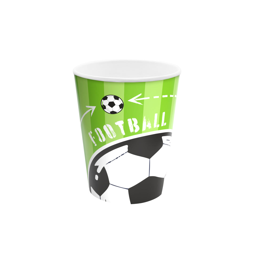 Kubek papierowy do napojów z kolekcji Football