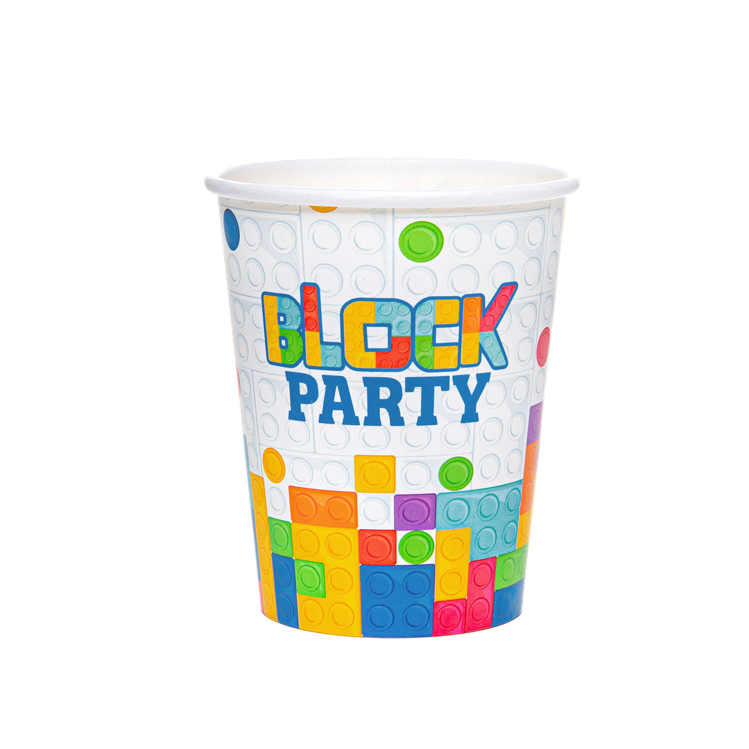 Kubek papierowy z kolekcji Klocki