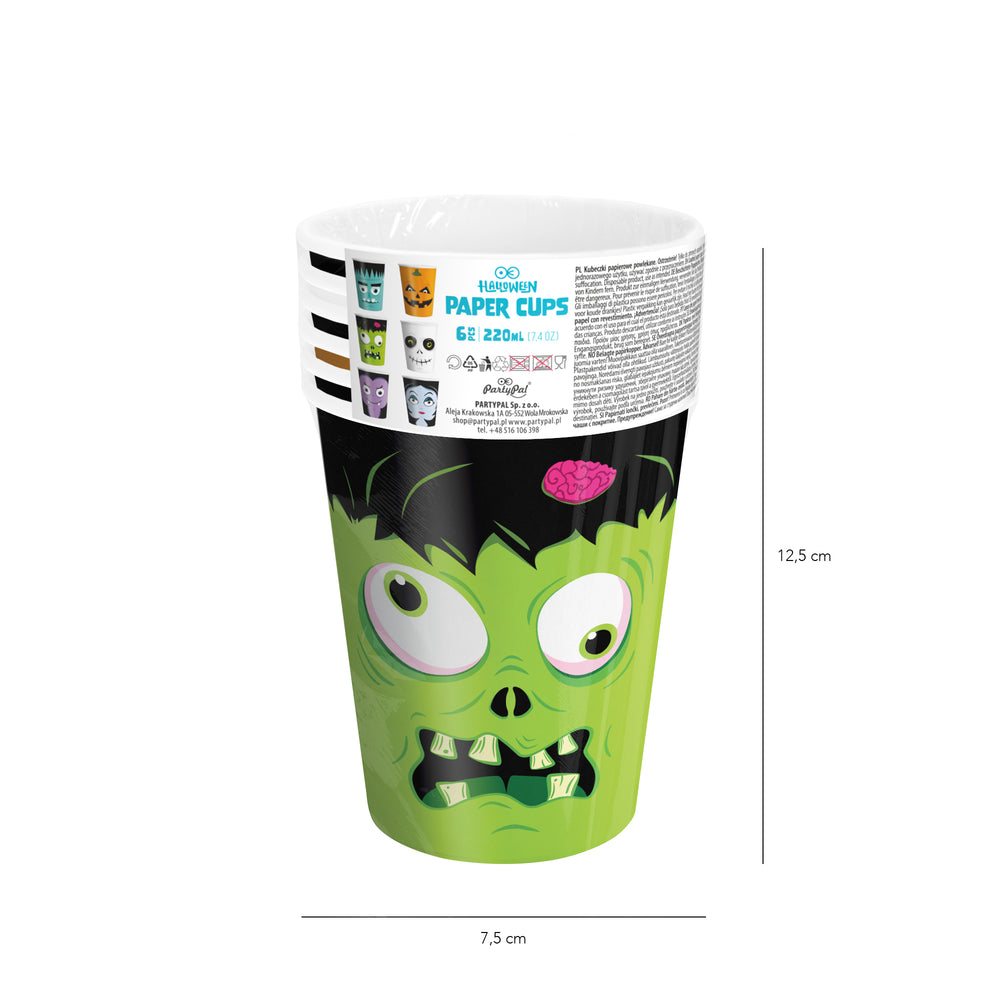 Kubki Halloween Monsters opakowanie