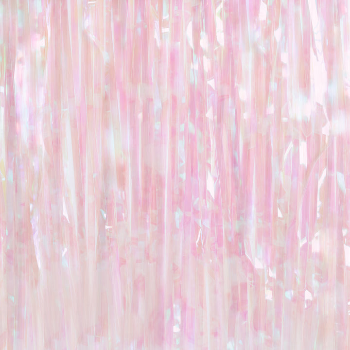 Kurtyna imprezowa biała opalizująca 100x250cm