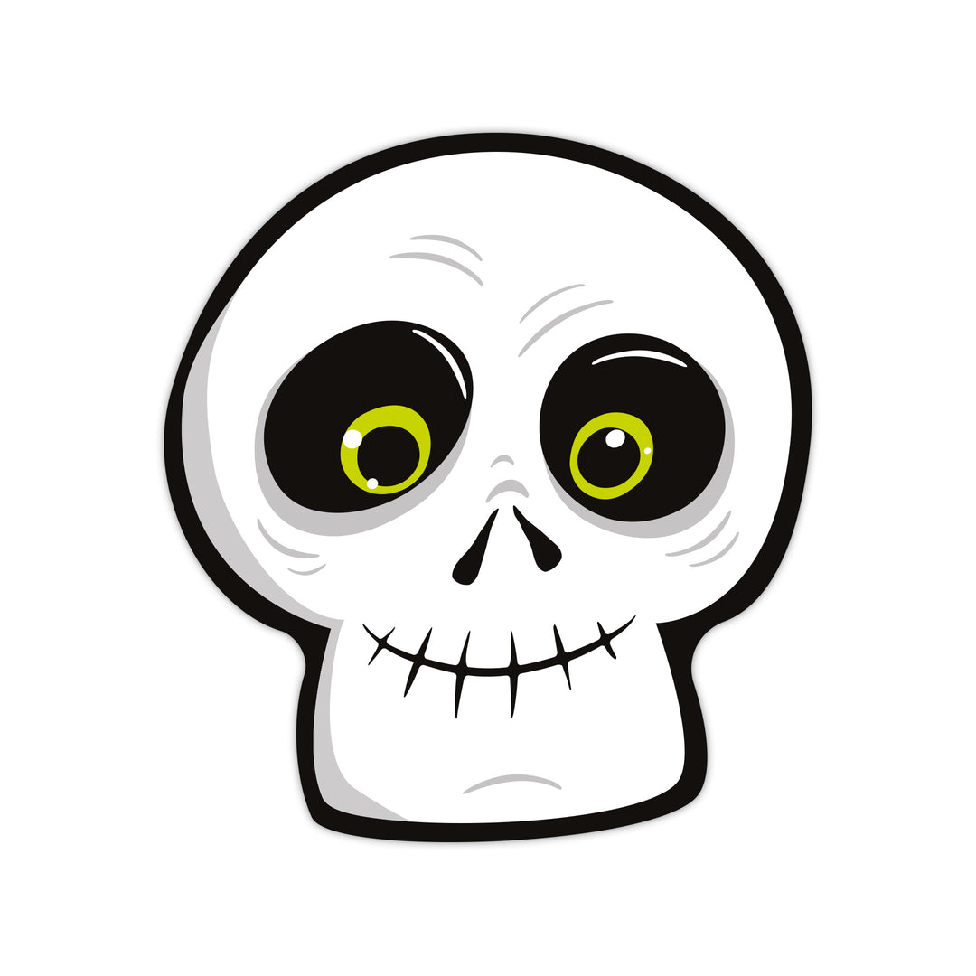 Maska papierowa Halloween Monsters kościotrup