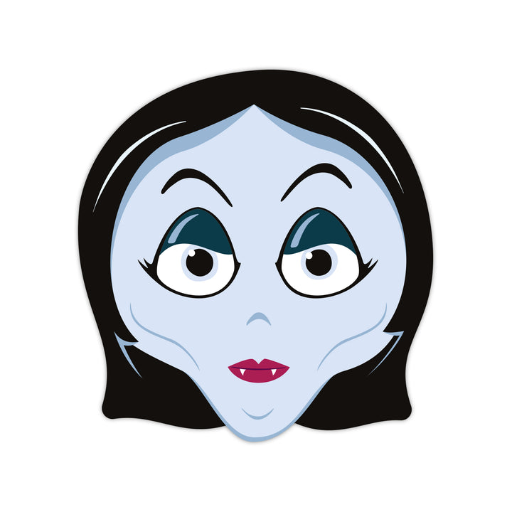 Maska papierowa Halloween Monsters wampirzyca