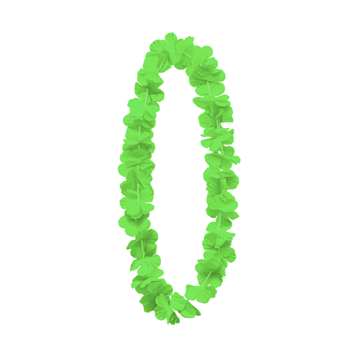 Naszyjnik hawajski zielony 100cm