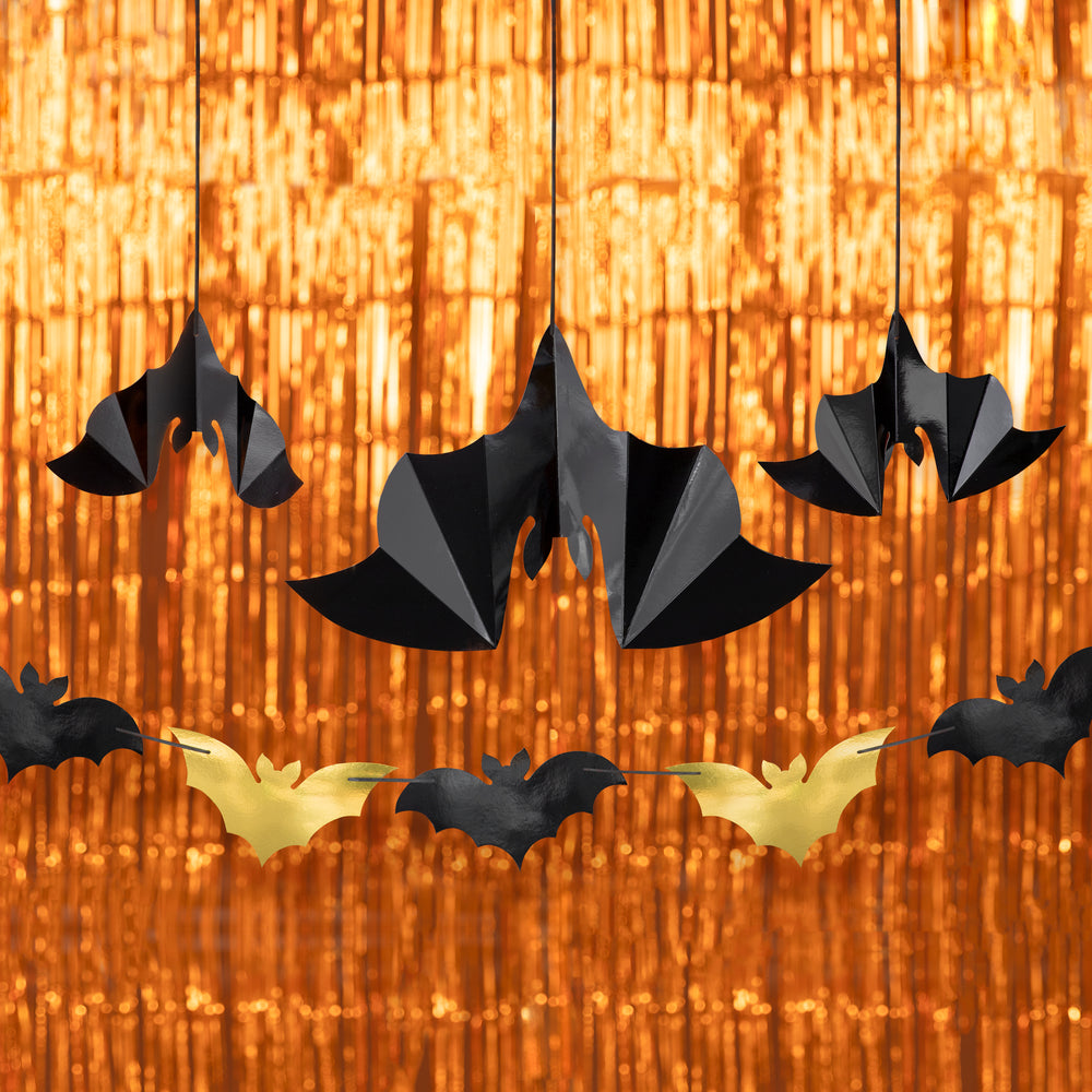Dekoracje wiszące Halloween Nietoperze aranżacja