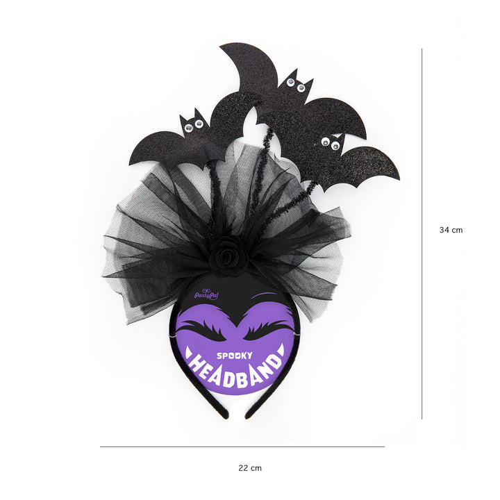 Opaska Halloween Nietoperze - opakowanie