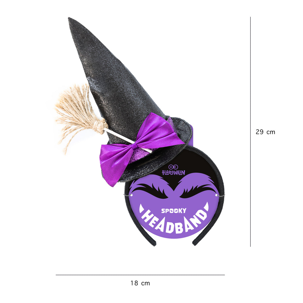 Opaska Halloween Kapelusz Czarownicy opakowanie