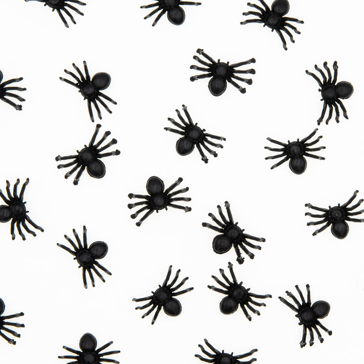 Konfetti Halloween Pająki czarne 50szt.