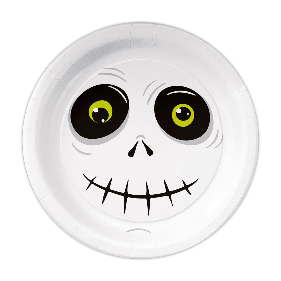 Talerzyk papierowy Halloween Monsters 7cali 6szt.
