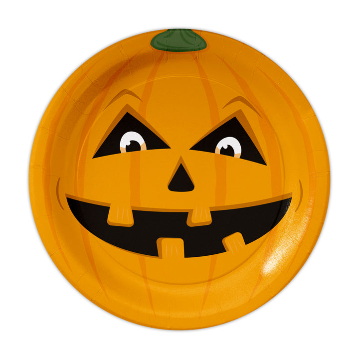 Talerzyk papierowy Halloween Monsters 7cali 6szt.