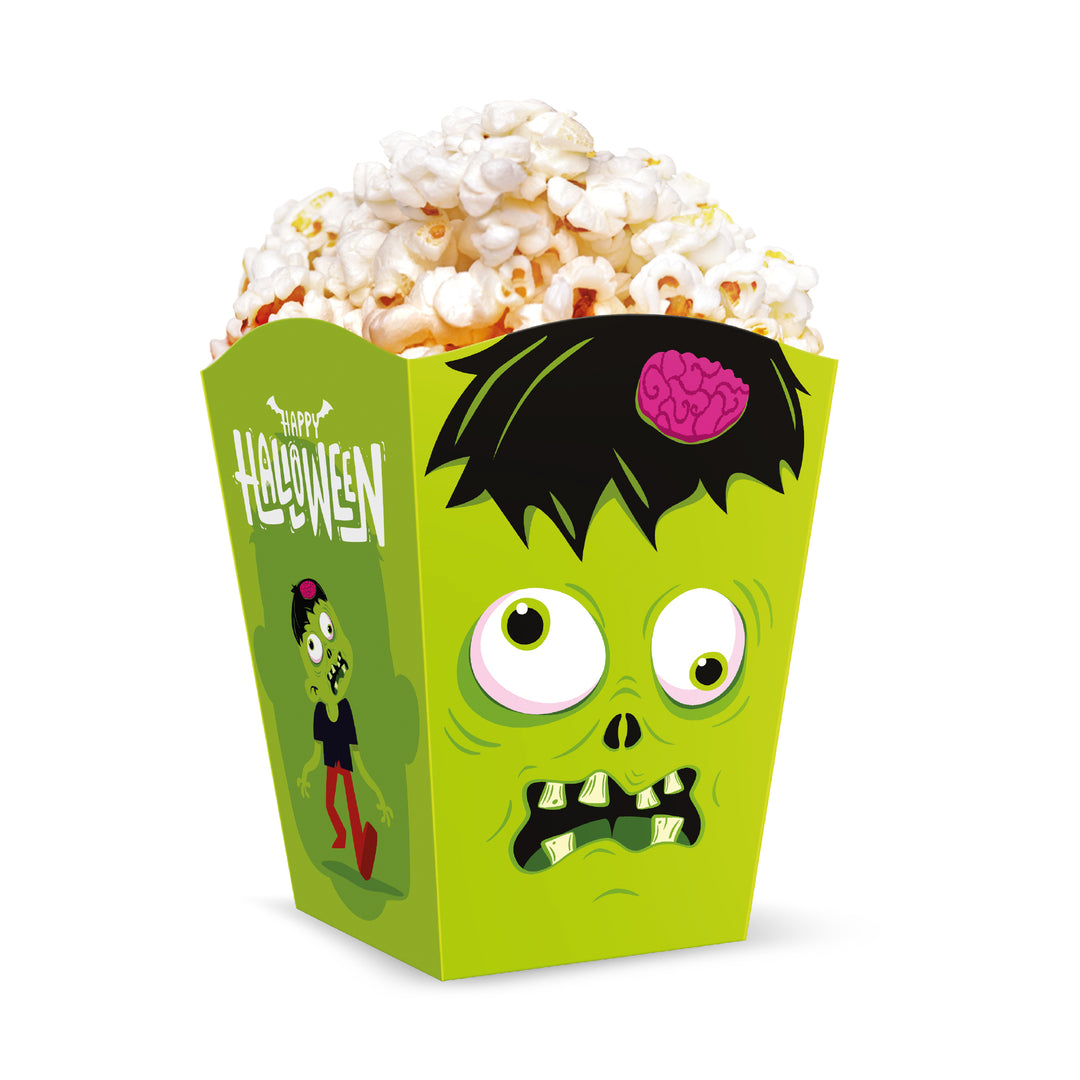 Pudełko na popcorn zombie