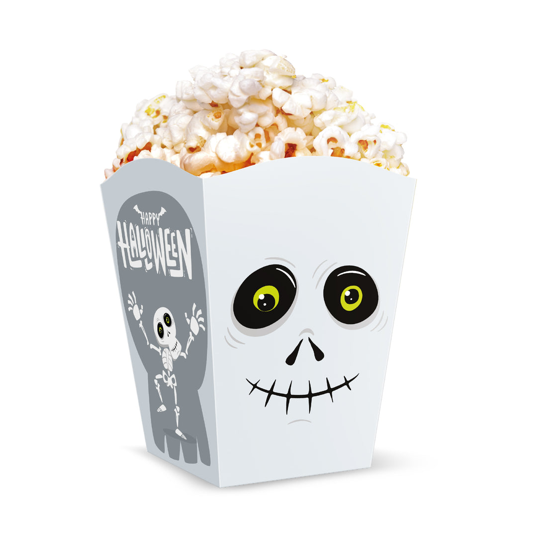 Pudełko na popcorn kościotrup