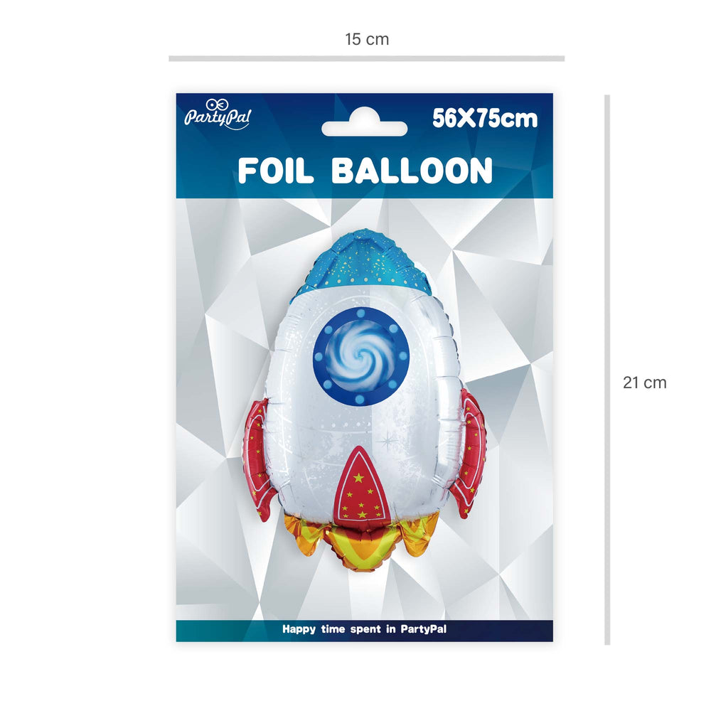 Balon foliowy rakieta - opakowanie