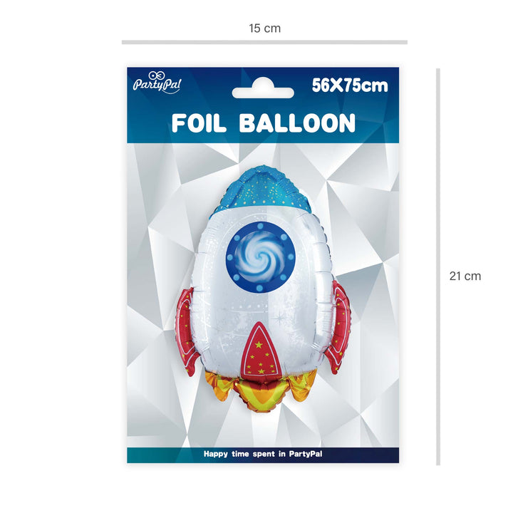 Balon foliowy rakieta - opakowanie