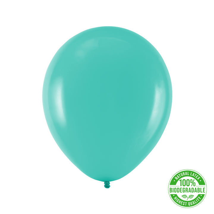 Balon Biodegradowalny ciemny morski 12cali 100szt