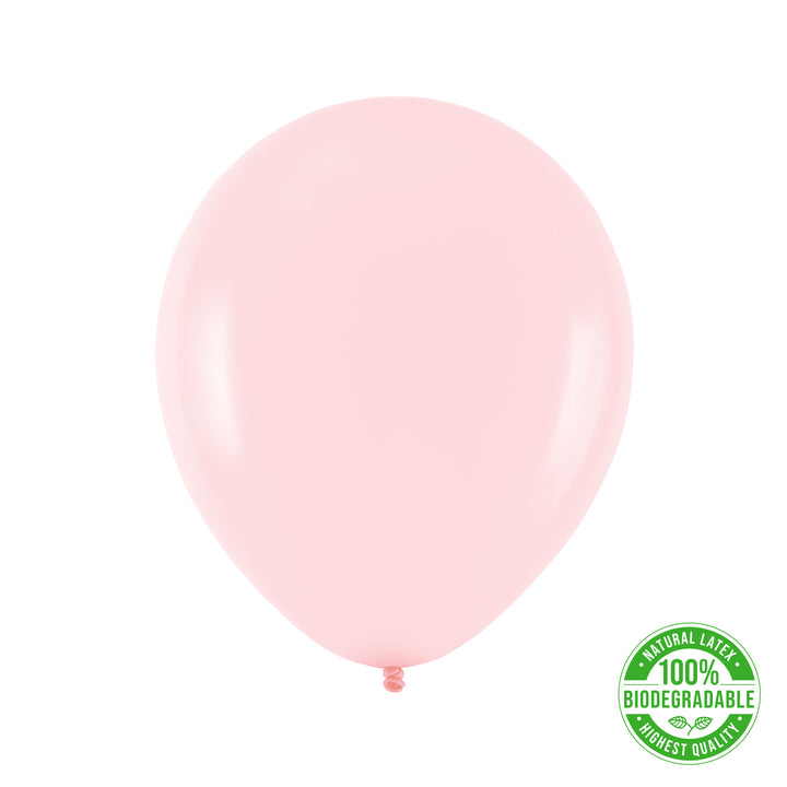 Balon Biodegradowalny jasny różowy 12cali 100szt