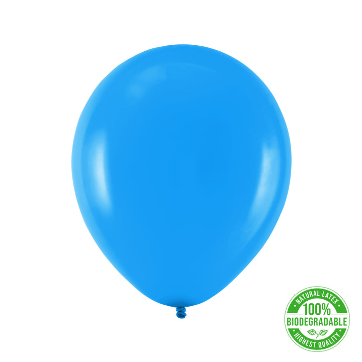 Balon Biodegradowalny niebieski 12cali 100szt