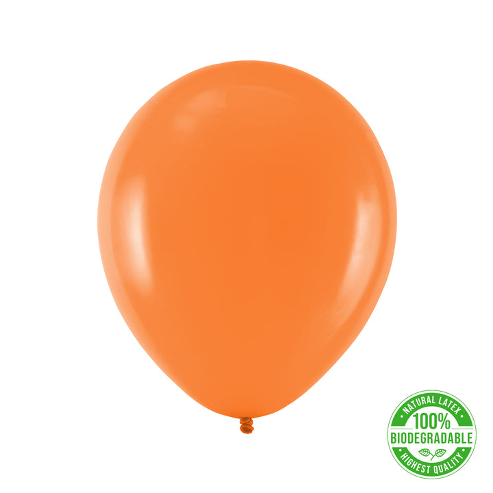Balon Biodegradowalny pomarańczowy 12cali 100szt