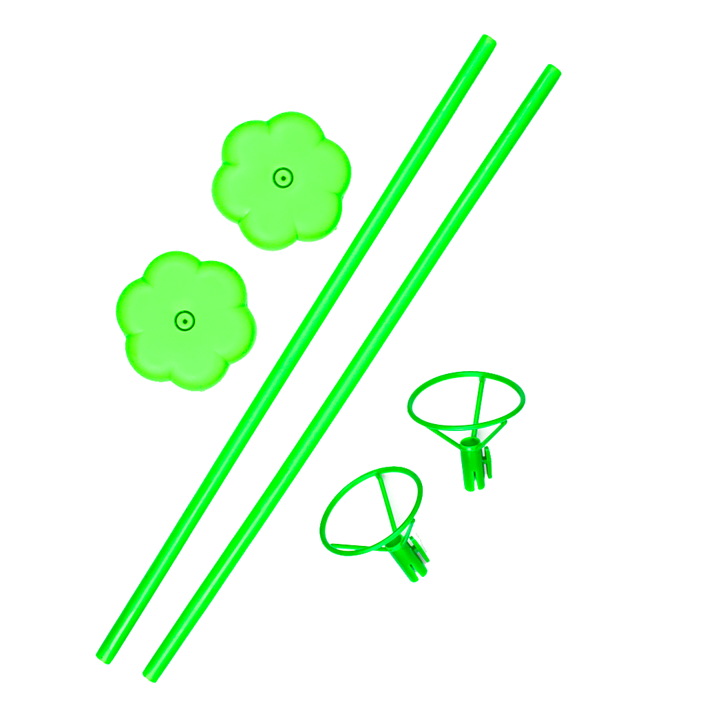 Stojak do balonu zielony 2szt