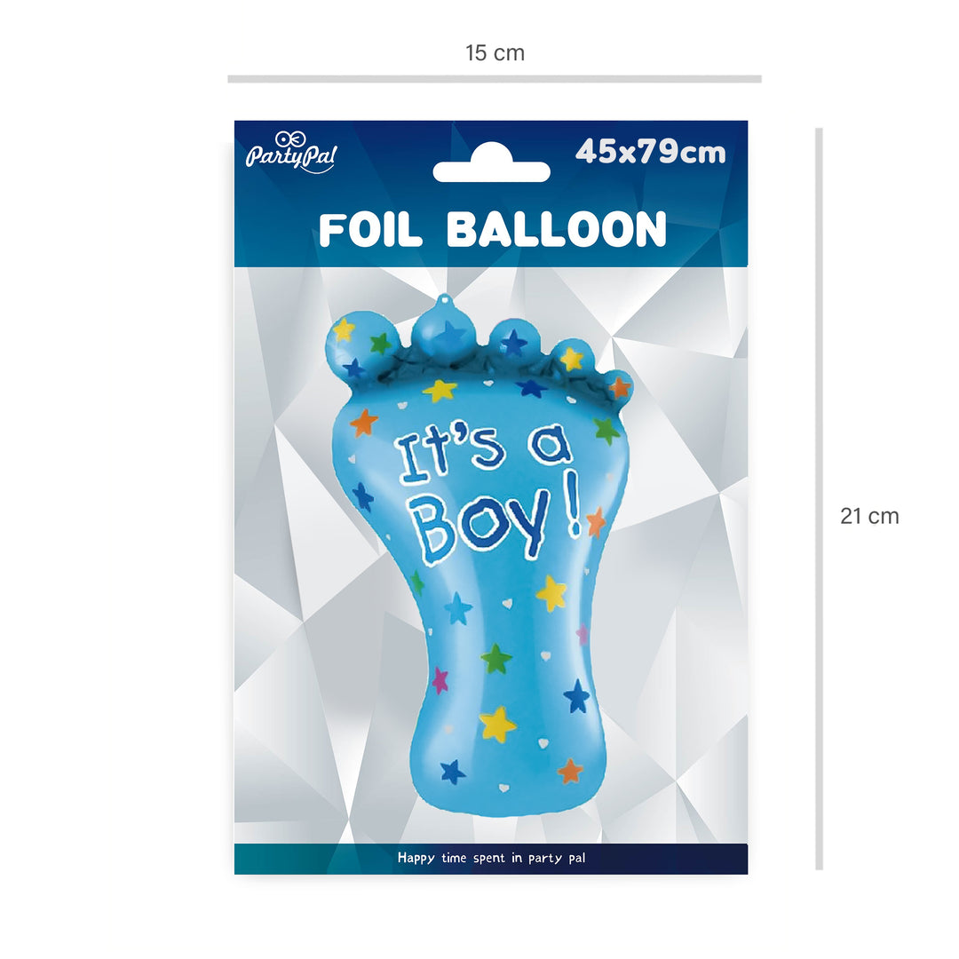 Balon foliowy Stópka It's a boy 45x79cm