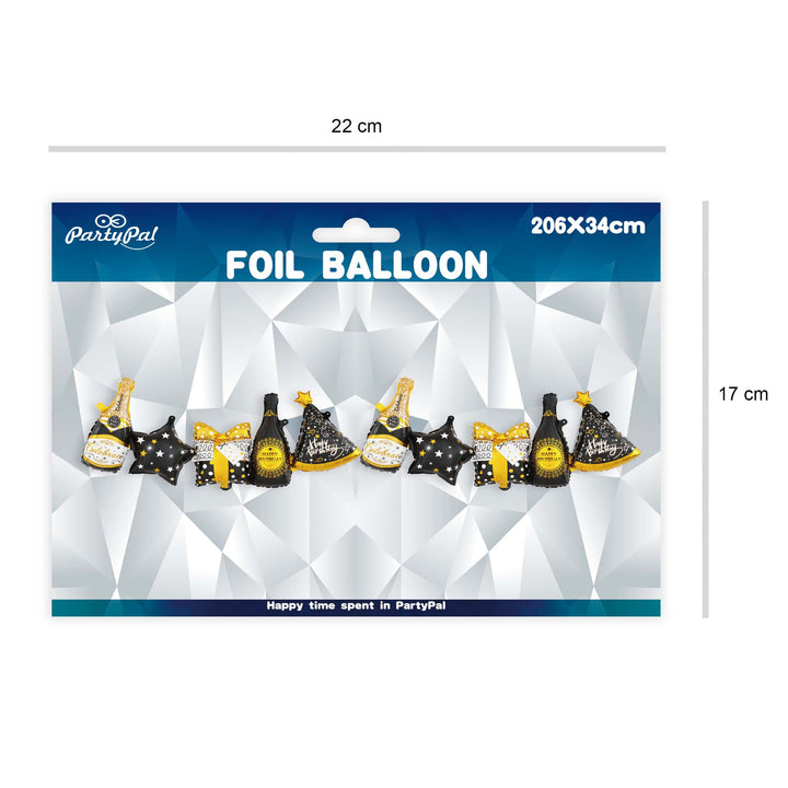 Girlanda balonowa Urodzinowa 206x34cm
