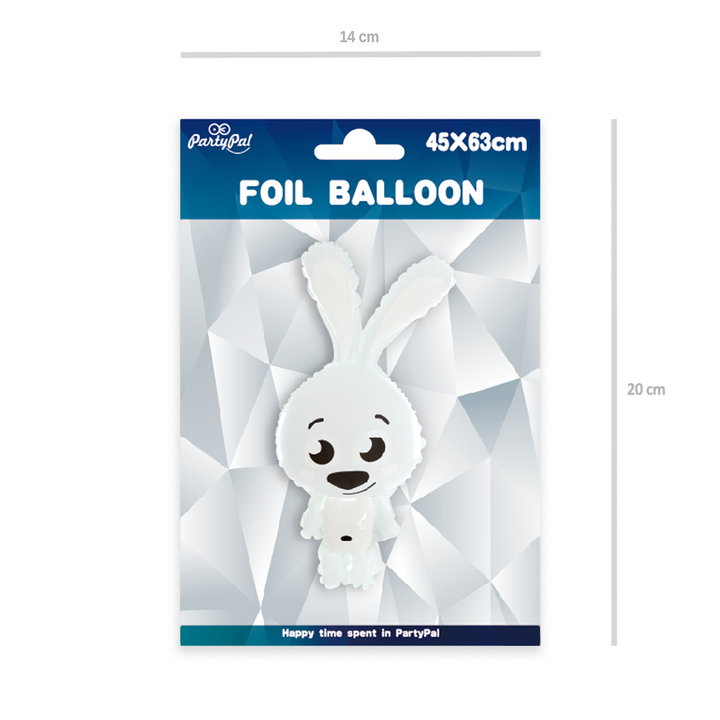 Balon foliowy Królik 45x63cm
