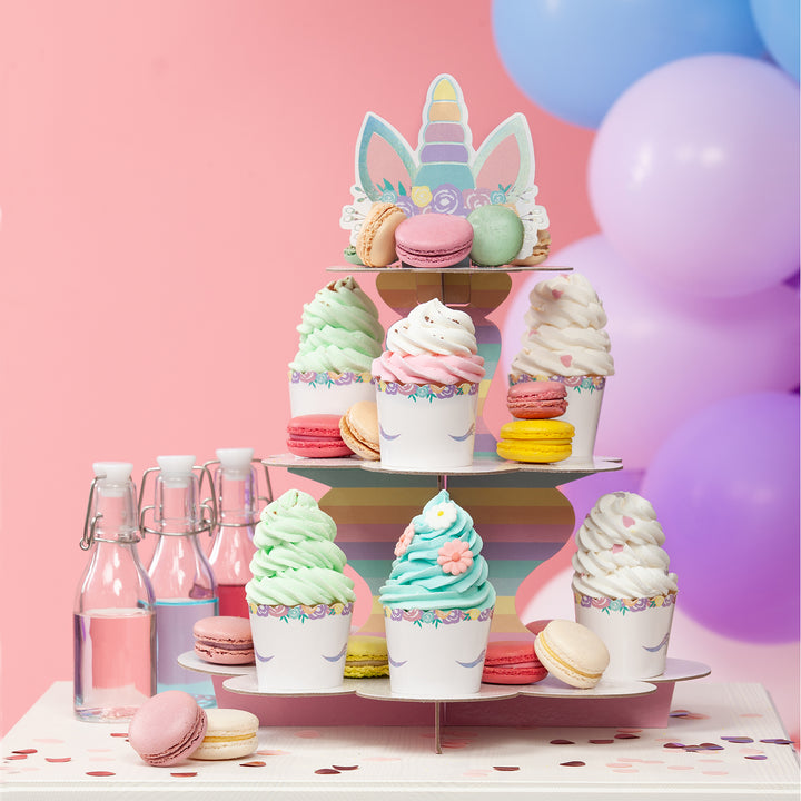 Papilotki do muffinek Jednorożec 6szt.